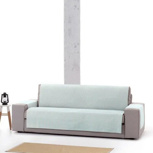 Capa cobre sofá Calma | Riscas clássicas para proteger com estilo