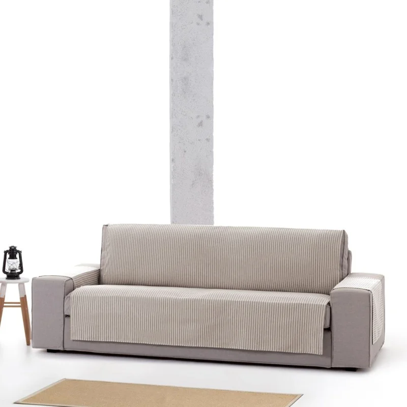 Capa cobre sofá Calma | Riscas clássicas para proteger com estilo