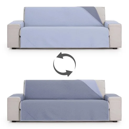 Capa cobre sofá Silver | Geometria acolchoada e versatilidade diária