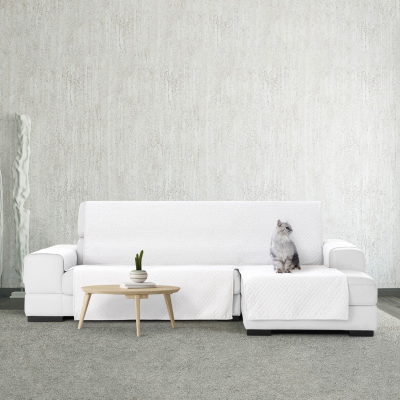 Capa cobre chaise longue Silver | Reversível e sofisticada para a tua sala Capa cobre chaise longue Silver | Reversível e sofisticada para a tua sala