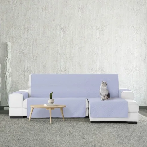 Capa cobre chaise longue Silver | Reversível e sofisticada para a tua sala