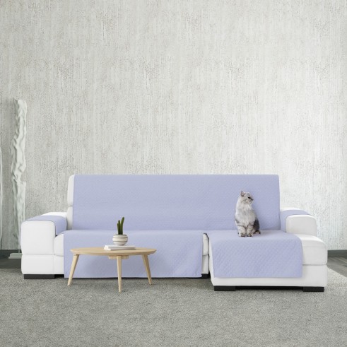 Capa Silver para Chaise Longue | Reversível e sofisticada para a tua sala