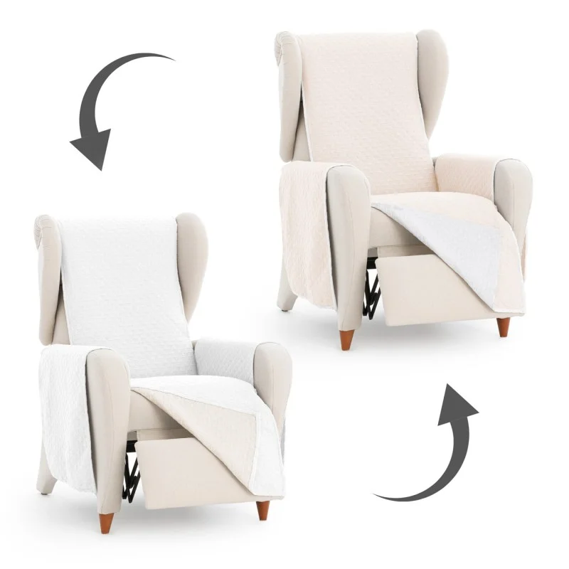 Capa cobre poltrona relax Silver | Proteção dupla com estilo atual Capa cobre poltrona relax Silver | Proteção dupla com estilo atual