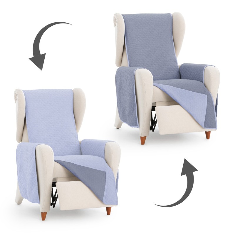Capa cobre poltrona relax Silver | Proteção dupla com estilo atual Capa cobre poltrona relax Silver | Proteção dupla com estilo atual