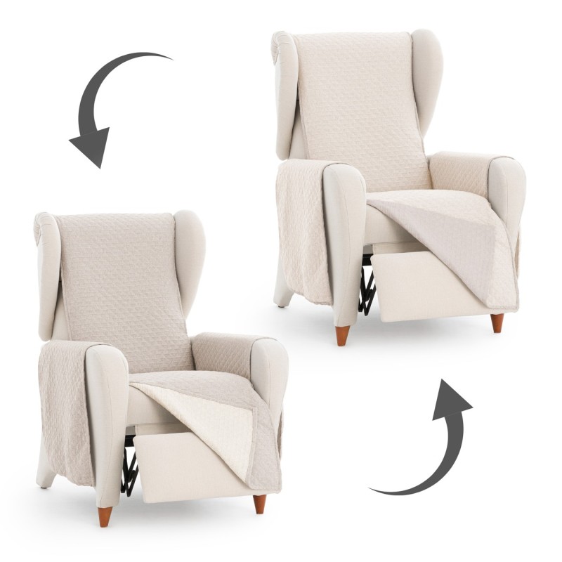 Capa cobre poltrona relax Silver | Proteção dupla com estilo atual Capa cobre poltrona relax Silver | Proteção dupla com estilo atual