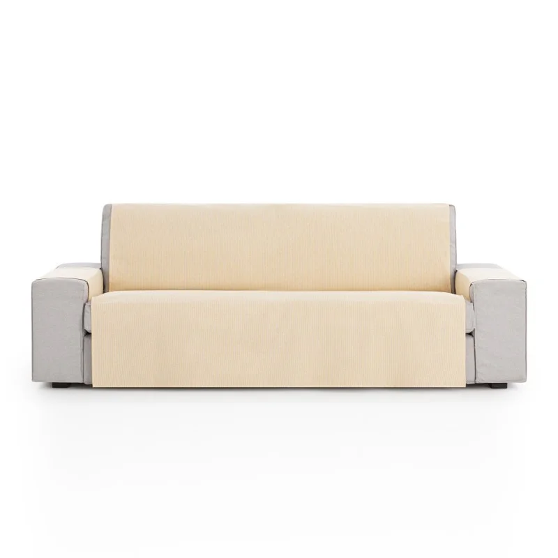 Capa cobre sofá Aqua | Estilo clássico com riscas visíveis Capa cobre sofá Aqua | Estilo clássico com riscas visíveis