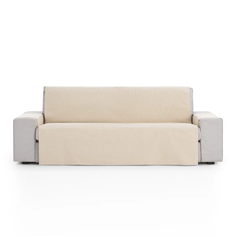 Capa cobre sofá Aqua | Estilo clássico com riscas visíveis