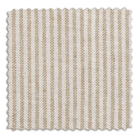 Capa cobre sofá Aqua | Estilo clássico com riscas visíveis