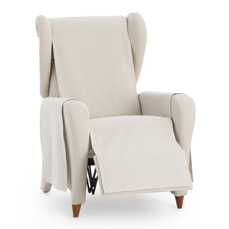 Capa cobre sofá Aqua | Estilo clássico com riscas visíveis Capa cobre sofá Aqua | Estilo clássico com riscas visíveis