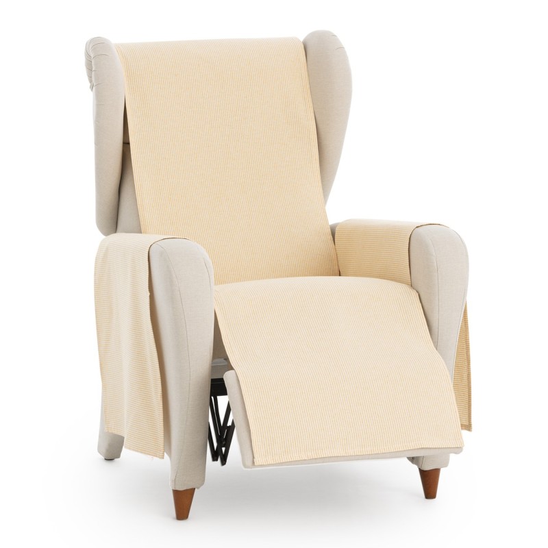 Capa cobre sofá Aqua | Estilo clássico com riscas visíveis Capa cobre sofá Aqua | Estilo clássico com riscas visíveis