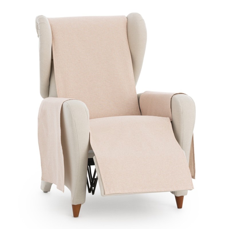 Capa cobre sofá Aqua | Estilo clássico com riscas visíveis Capa cobre sofá Aqua | Estilo clássico com riscas visíveis