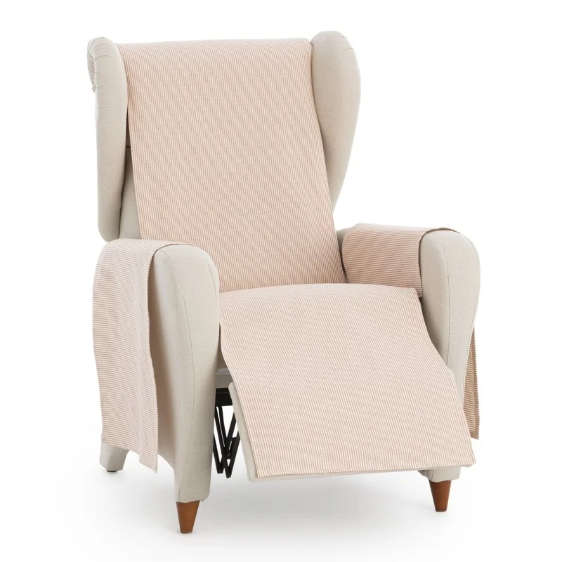 Capa cobre sofá Aqua | Estilo clássico com riscas visíveis Capa cobre sofá Aqua | Estilo clássico com riscas visíveis