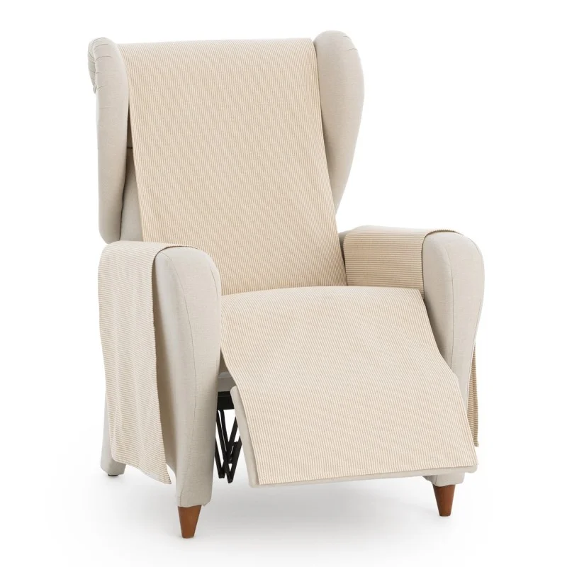 Capa cobre sofá Aqua | Estilo clássico com riscas visíveis Capa cobre sofá Aqua | Estilo clássico com riscas visíveis