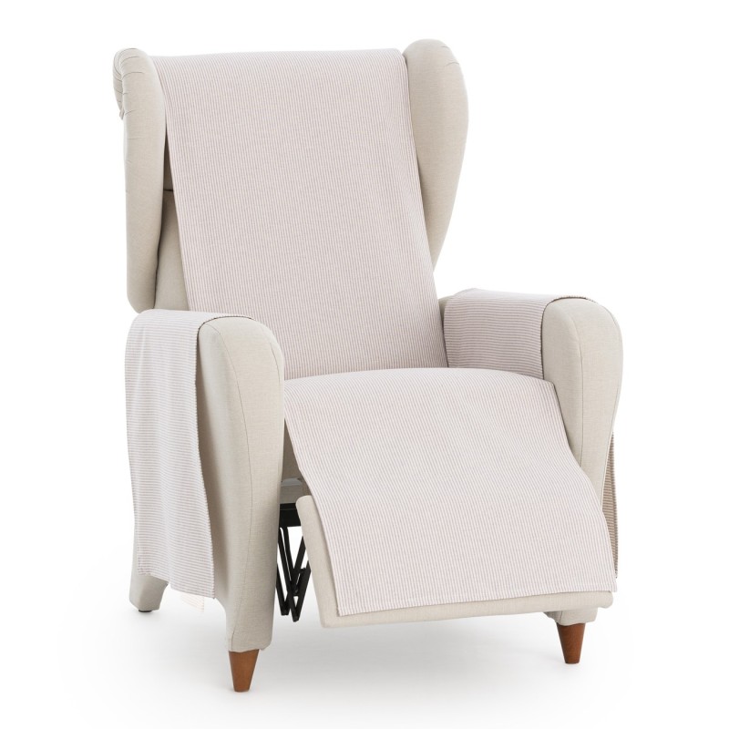 Capa cobre sofá Aqua | Estilo clássico com riscas visíveis Capa cobre sofá Aqua | Estilo clássico com riscas visíveis
