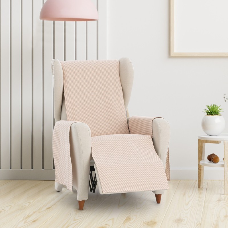 Capa cobre sofá Aqua | Estilo clássico com riscas visíveis Capa cobre sofá Aqua | Estilo clássico com riscas visíveis