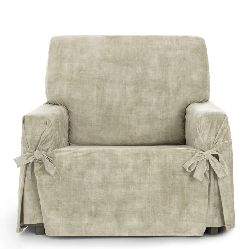 Capa de sofá resistente a manchas com tiras, modelo Turin Capa de sofá resistente a manchas com tiras, modelo Turin