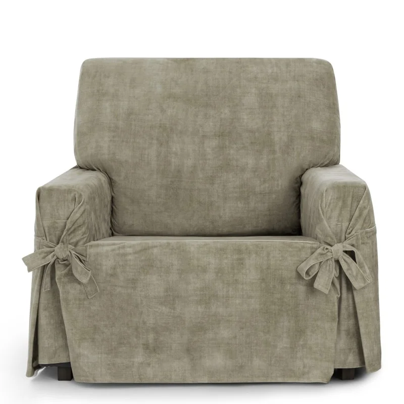 Capa de sofá resistente a manchas com tiras, modelo Turin Capa de sofá resistente a manchas com tiras, modelo Turin