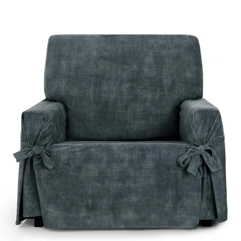 Capa de sofá resistente a manchas com tiras, modelo Turin Capa de sofá resistente a manchas com tiras, modelo Turin