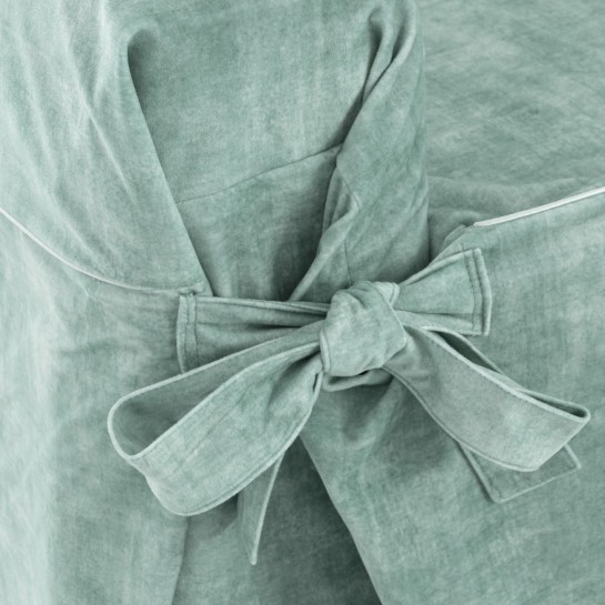 Capa de sofá resistente a manchas com tiras, modelo Turin