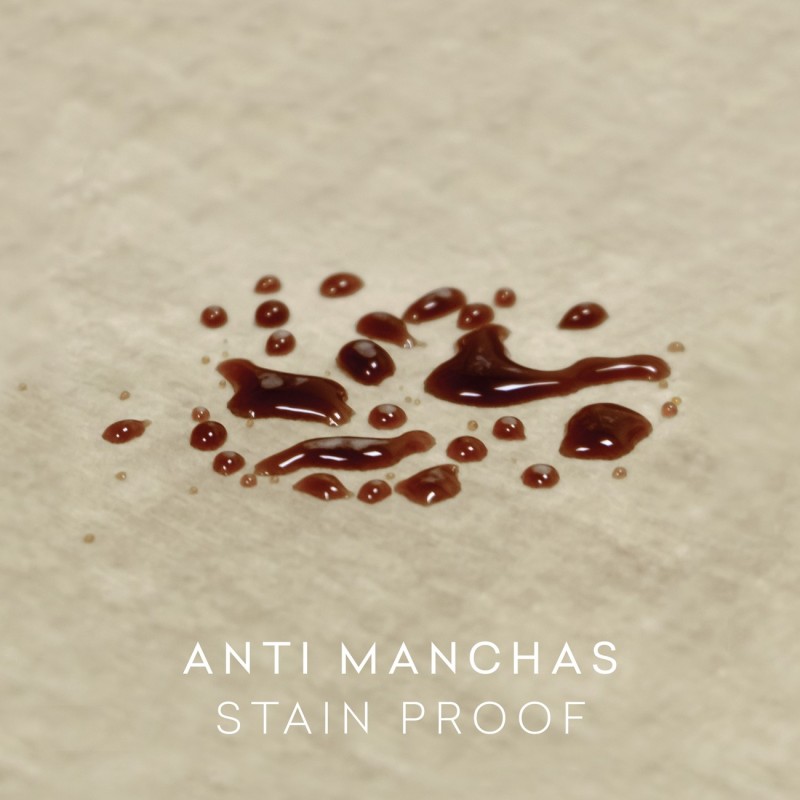 Capa de sofá com laços antimanchas Turim | Veludo com proteção invisível Capa de sofá com laços antimanchas Turim | Veludo com proteção invisível