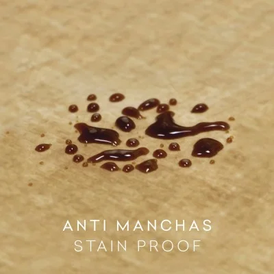 Capa de sofá resistente a manchas com tiras, modelo Turin