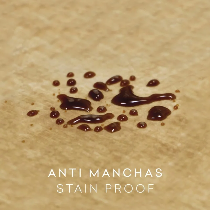 Capa de sofá com laços antimanchas Turim | Veludo com proteção invisível Capa de sofá com laços antimanchas Turim | Veludo com proteção invisível