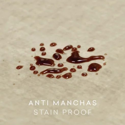 Capa de poltrona anti-manchas com cordões, modelo Turim