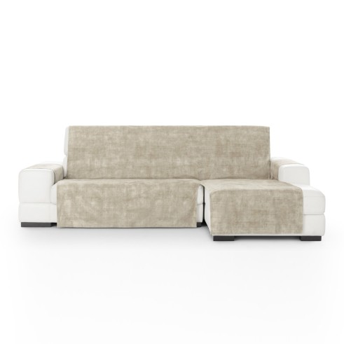 Capa chaise longue Turim | Veludo antimanchas | Proteção parcial elegante | Fácil colocação | Lavável