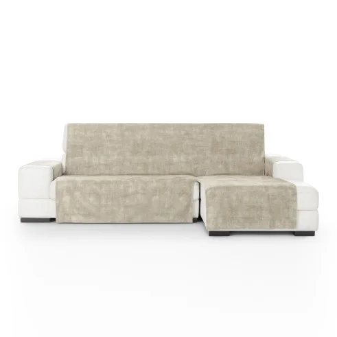 Capa chaise longue Turim | Veludo antimanchas | Proteção parcial elegante | Fácil colocação | Lavável