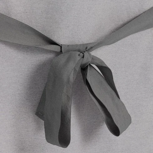 Capa de sofá Valeria com laços | Tecido estruturado | Ajuste elegante | Proteção visível | Lavagem simples