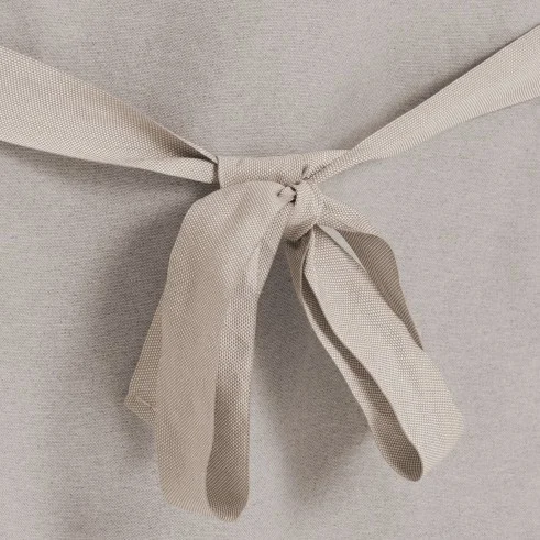 Capa de poltrona Valeria com laços | Design estruturado | Proteção visível | Ajuste decorativo | Lavável