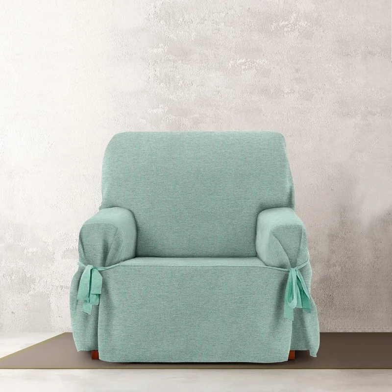 Capa de poltrona Valeria com laços | Design estruturado | Proteção visível | Ajuste decorativo | Lavável Capa de poltrona Valeria com laços | Design estruturado | Proteção visível | Ajuste decorativo | Lavável