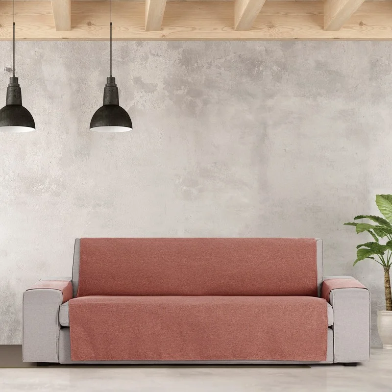 Capa cobre sofá Valeria | Proteção parcial | Tecido firme não elástico | Design sóbrio | Lavável Capa cobre sofá Valeria | Proteção parcial | Tecido firme não elástico | Design sóbrio | Lavável