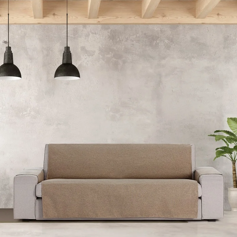 Capa cobre sofá Valeria | Proteção parcial | Tecido firme não elástico | Design sóbrio | Lavável