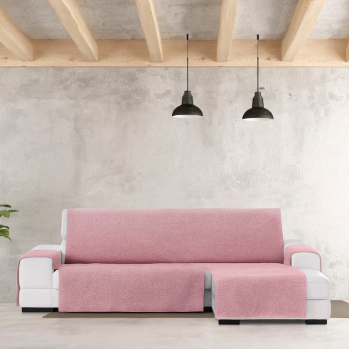 Capa Valeria para Chaise Longue | Proteção parcial | Tecido clássico não elástico | Fácil colocação | Lavagem fácil