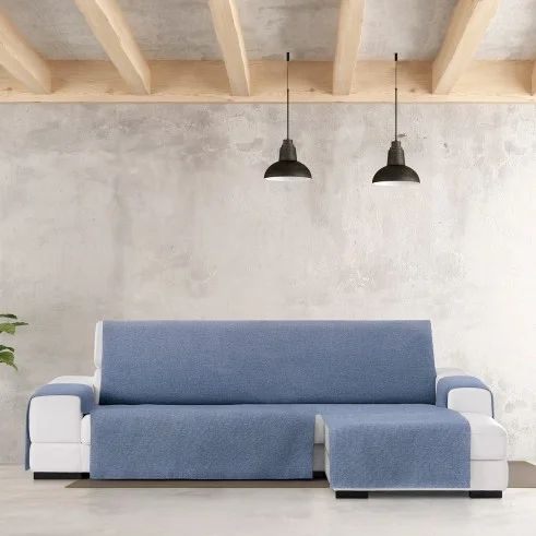 Capa cobre chaise longue Valeria | Proteção parcial | Tecido clássico não elástico | Fácil colocação | Lavagem fácil