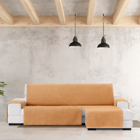 Capa Valeria para Chaise Longue | Proteção parcial | Tecido clássico não elástico | Fácil colocação | Lavagem fácil