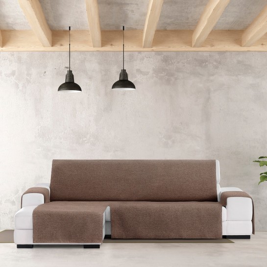 Capa cobre chaise longue Valeria | Proteção parcial | Tecido clássico não elástico | Fácil colocação | Lavagem fácil