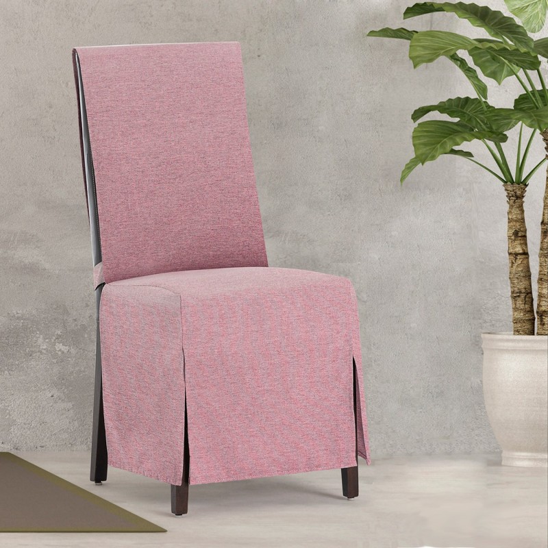 Capas de cadeira Valeria x2 | Hotelaria | Tecido não elástico | Laços ajustáveis | Estilo sóbrio Capas de cadeira Valeria x2 | Hotelaria | Tecido não elástico | Laços ajustáveis | Estilo sóbrio