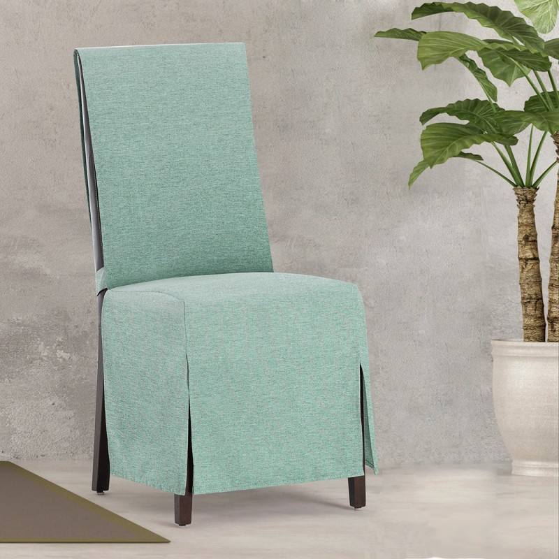 Capas de cadeira Valeria x2 | Hotelaria | Tecido não elástico | Laços ajustáveis | Estilo sóbrio Capas de cadeira Valeria x2 | Hotelaria | Tecido não elástico | Laços ajustáveis | Estilo sóbrio