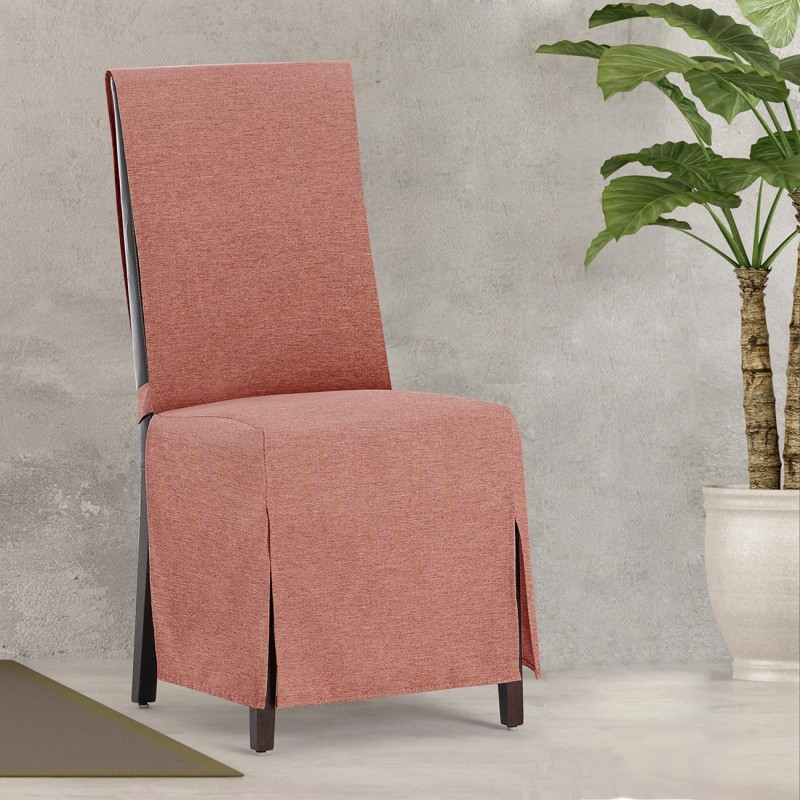 Capas de cadeira Valeria x2 | Hotelaria | Tecido não elástico | Laços ajustáveis | Estilo sóbrio Capas de cadeira Valeria x2 | Hotelaria | Tecido não elástico | Laços ajustáveis | Estilo sóbrio