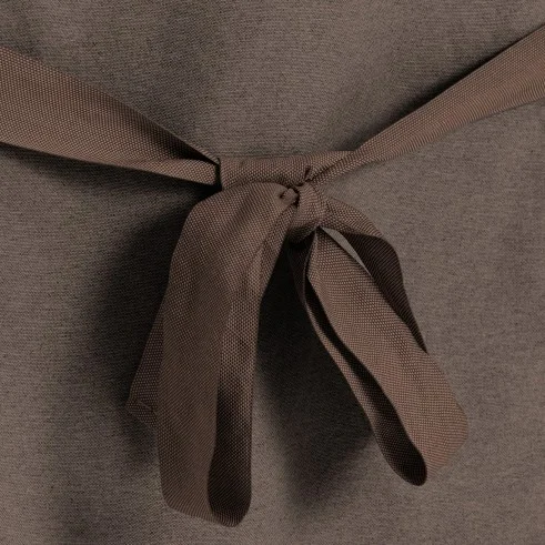 Capas de cadeira Valeria x2 | Hotelaria | Tecido não elástico | Laços ajustáveis | Estilo sóbrio