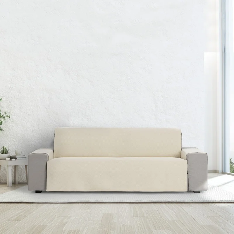 Capa cobre sofá Francesca | Design de losangos | Proteção parcial | Estética moderna | Lavagem fácil