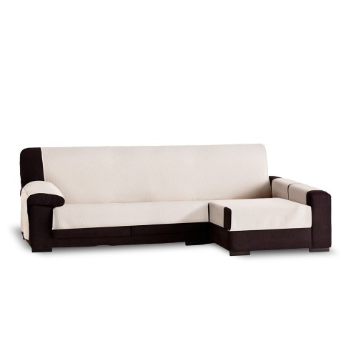 Capa cobre chaise longue Bianca | Algodão 100% | Proteção parcial | Bolsos nos apoios de braços | Lavável