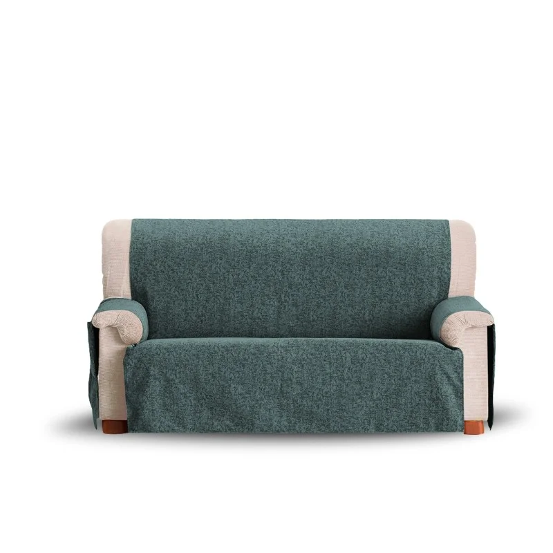 Capa cobre sofá Dream | Tecido elegante não elástico | Proteção sem ocultar | Bolsos funcionais