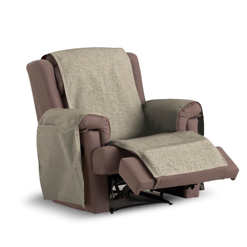 Capa cobre poltrona relax Dream | Tecido firme decorativo | Proteção integral com bolsos | Manutenção fácil Capa cobre poltrona relax Dream | Tecido firme decorativo | Proteção integral com bolsos | Manutenção fácil