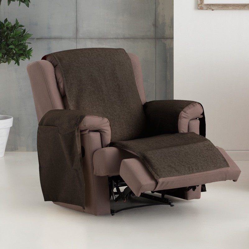 Capa cobre poltrona relax Dream | Tecido firme decorativo | Proteção integral com bolsos | Manutenção fácil Capa cobre poltrona relax Dream | Tecido firme decorativo | Proteção integral com bolsos | Manutenção fácil