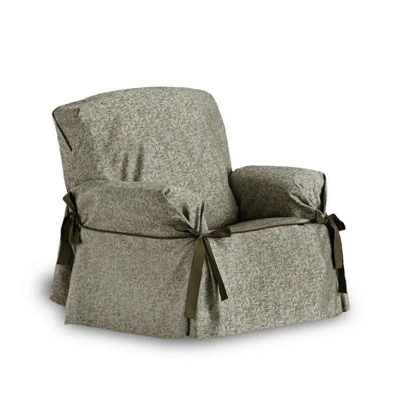 Capa de poltrona modelo Dream com atilhos Capa de poltrona modelo Dream com atilhos