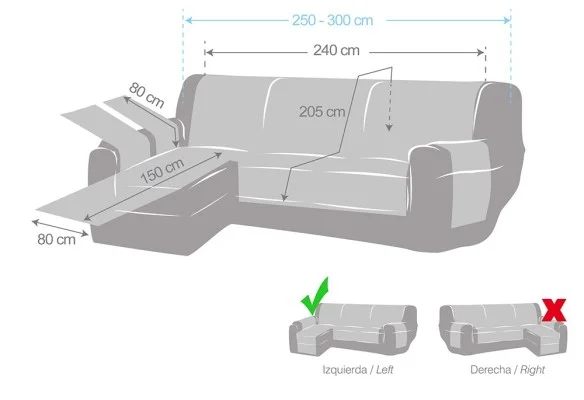 Capa para Chaise Longue Dream Model