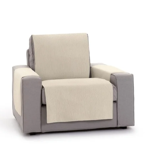 Capa cobre sofá Mid | Linhas modernas | Proteção parcial decorativa | Tecido lavável